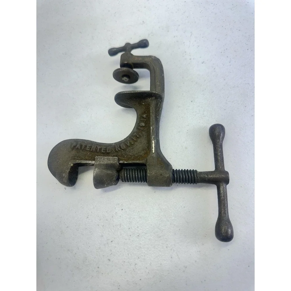 Antique Perfection No.100 Nut Cracker Cast Iron Waco Texas Pat Nov 10 1914 Clamp